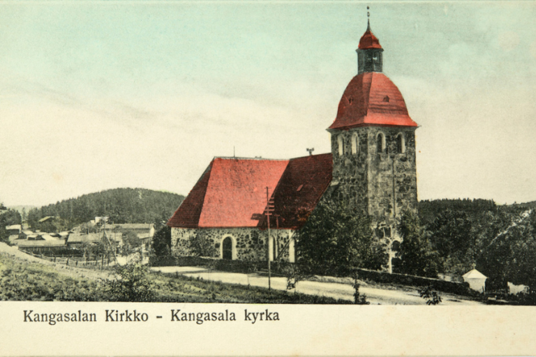 Kuva Kangasalan kirkosta.